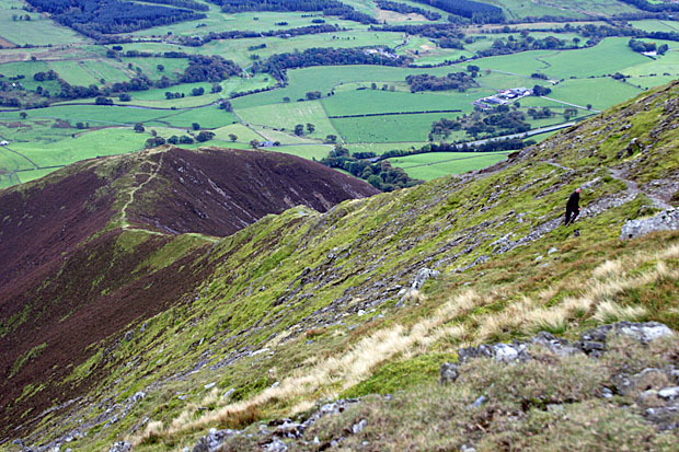 Path up Doddick Fell
