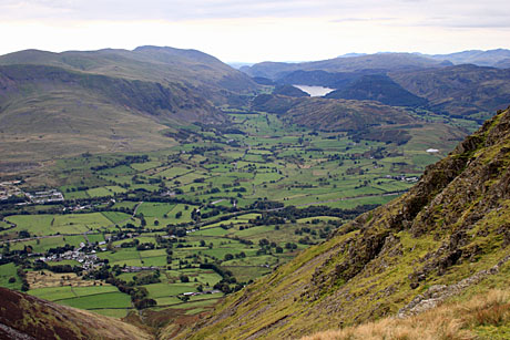 Thirlmere seen beyond High Rigg