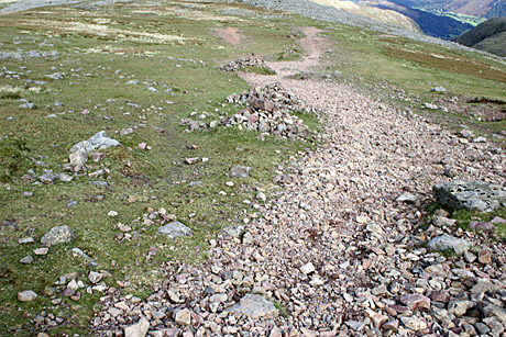 Footpath from Green Gable