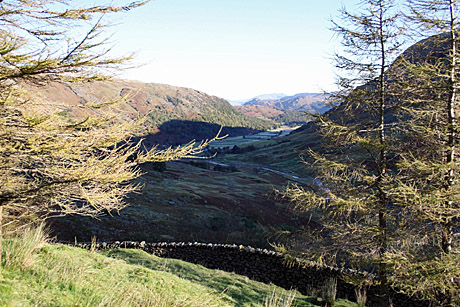 Looking back towards Seathwaite