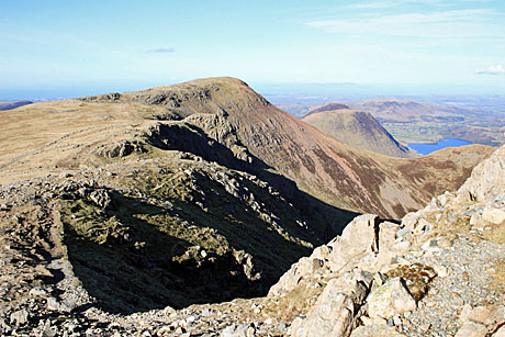 Looking back at Red Pike